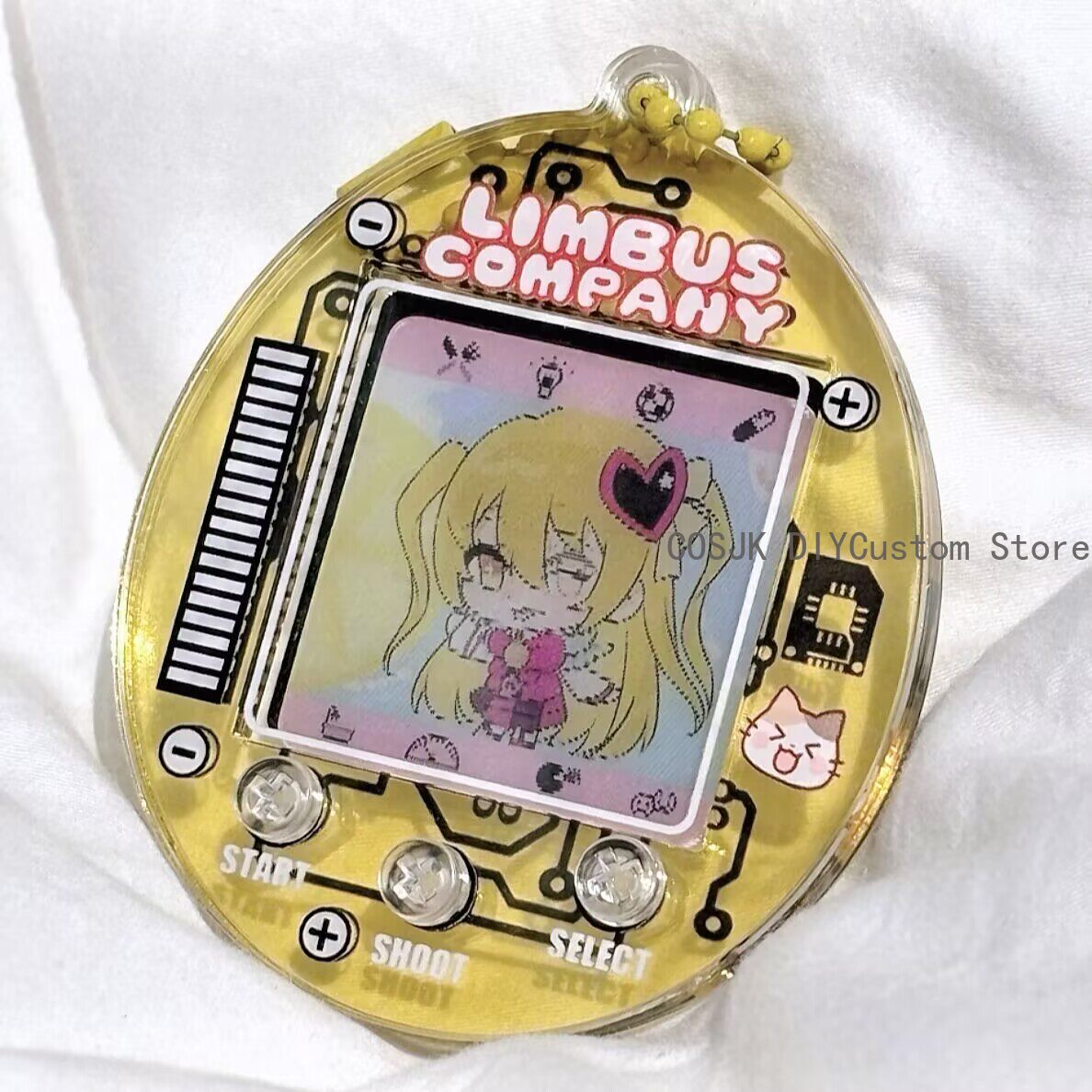 Phone Accessories Charms - พวงกุญแจอะคริลิกน่ารักลายตัวละครจาก Limbus Company เช่น ดอนกิโฆเต้ อิชมาเอล
