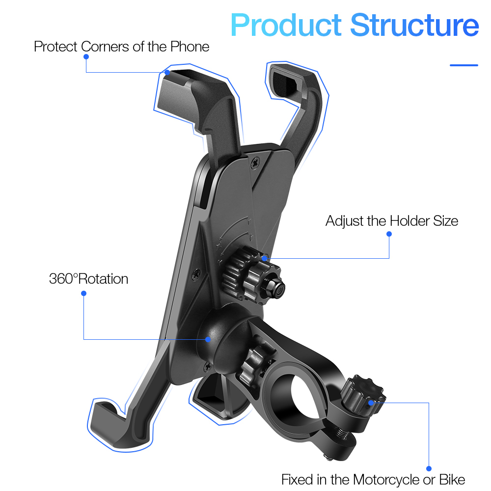 360 °   ที่วางโทรศัพท์จักรยานแ - Phone Zone Accessories & Repair Photos บทวิจารณ์และราคา