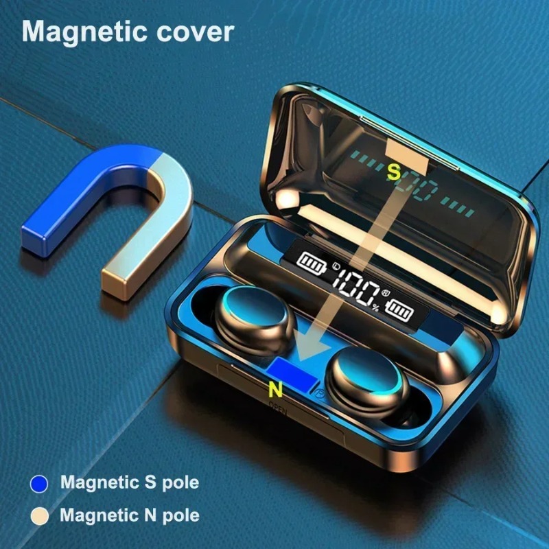 หูฟังบลูทูธ 9D สเตอริโอ เบสหนั - Phone Accessories Amazon บทวิจารณ์และราคา