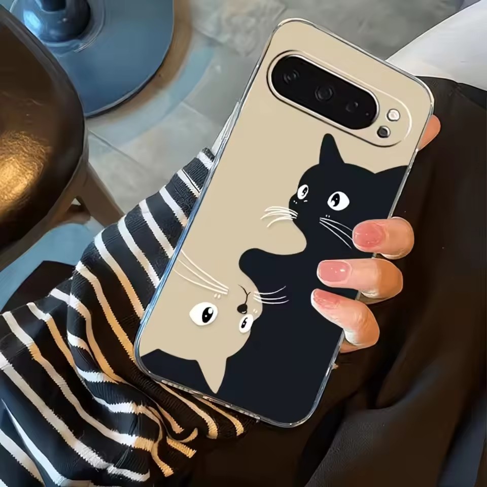 เคสใสลายการ์ตูนแมวดำสุดน่ารักส - Google Pixel 9 Pro บทวิจารณ์และราคา