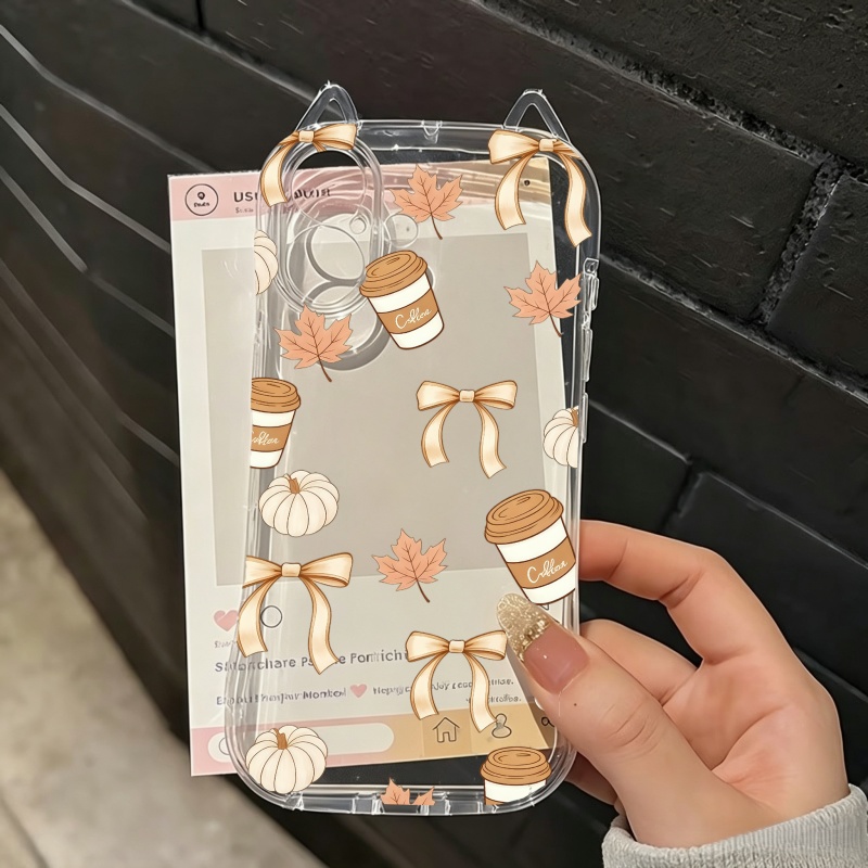 เคสโทรศัพท์ลายใบไม้ร่วงและฟักท - Apple Iphone 15 บทวิจารณ์และราคา