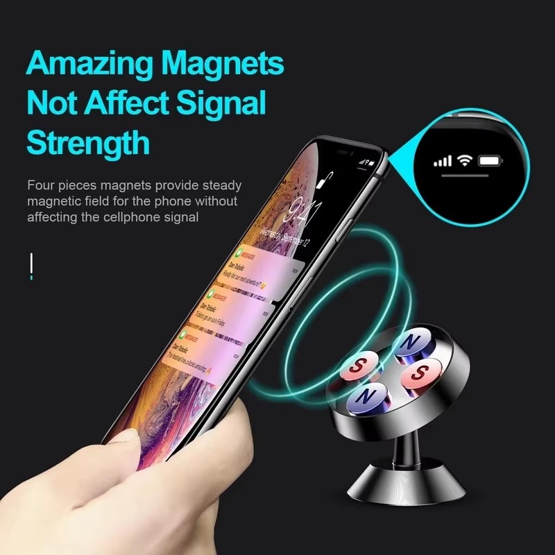 ที่ยึดโทรศัพท์ในรถยนต์แบบแม่เห - Phone Accessories Useful บทวิจารณ์และราคา