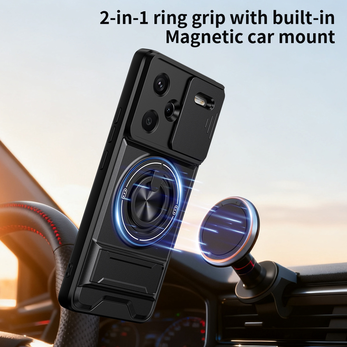 เคสโทรศัพท์แบบเลนส์สไลด์สำหรับ - Phone Accessories Holder Car บทวิจารณ์และราคา